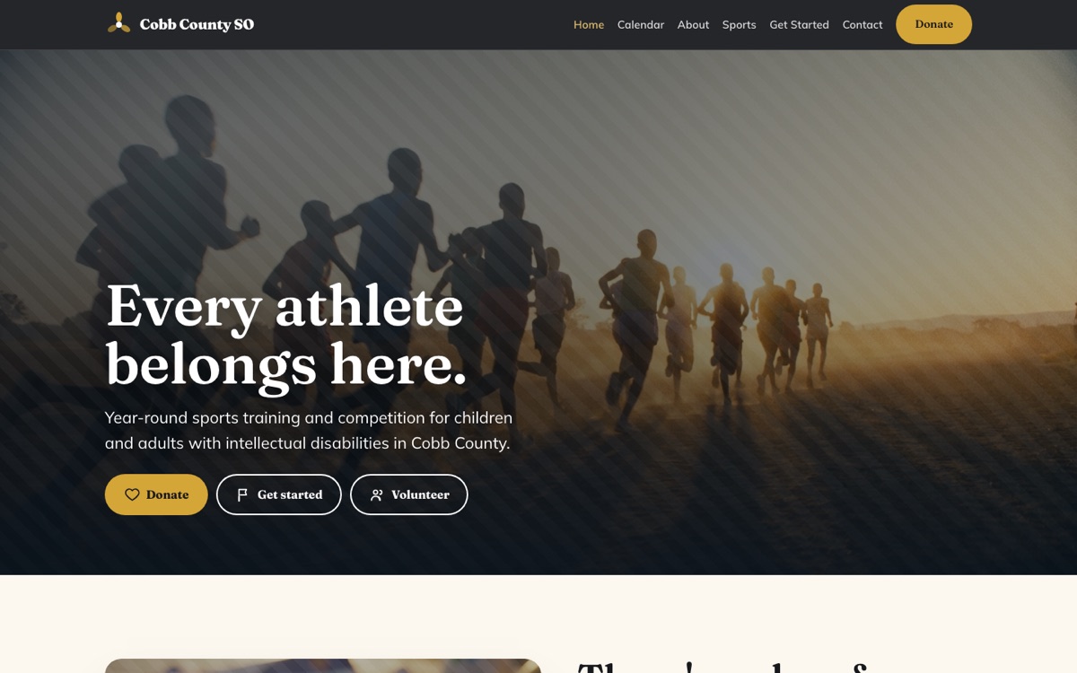 A website designed and built by Stackd